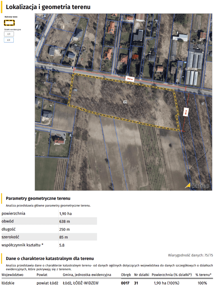 Geoportal Ortofotomapa Zweryfikuj Granice Swojej Dzia Ki Blog Ongeo