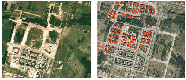 Zmiany w użytkowaniu terenu w latach 2002-2008, uchwycone w wyniku analizy ortofotomap satelitarnych