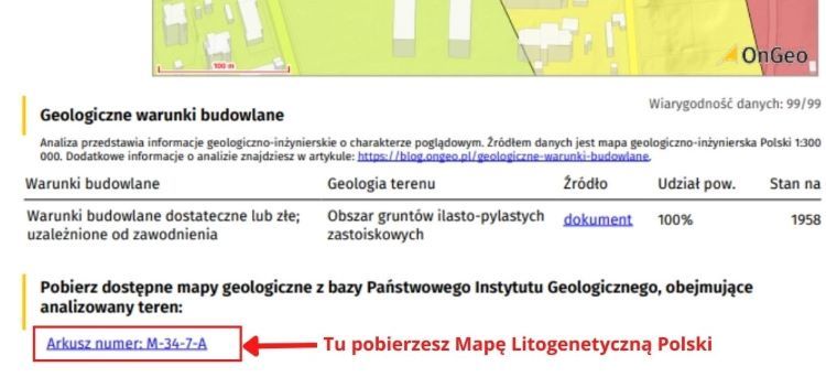 Pobierz mapę litogenetyczną dla swojej działki