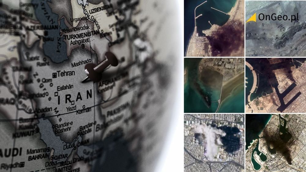 Zdjęcia satelitarne ujawniają skalę zniszczeń w Iranie po atakach USA i Izraela
