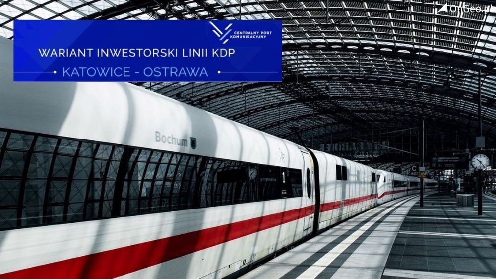 nowa linia kolejowa Katowice - Ostrawa