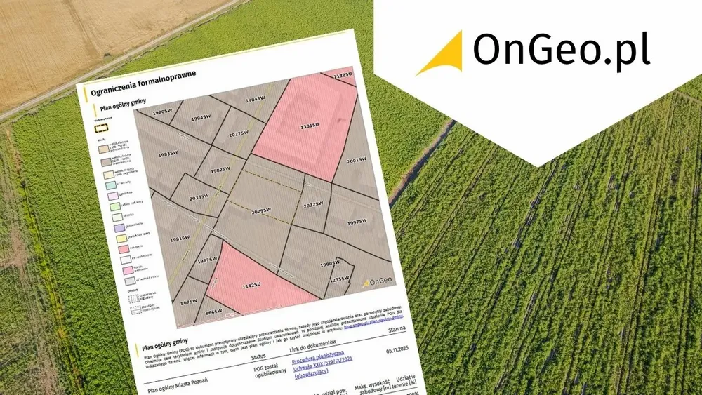 Studium uwarunkowań wygaszone w Raporcie OnGeo - co zastąpiło ten temat od 1 września 2026?