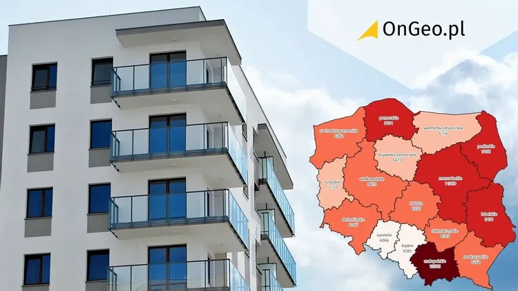 Ceny transakcyjne mieszkań według województw: 2024, 2025 i I kwartał 2026. Gdzie metr kosztuje najwięcej?