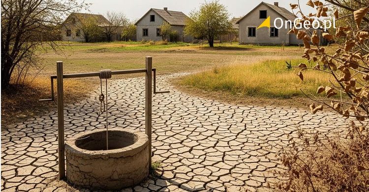 Niżówka hydrologiczna zagrożeniem dla wielu regionów Polski - prognoza PIG