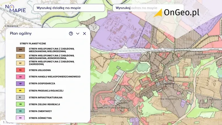 Plan ogólny Bochni opracowany przez OnGeo na etapie konsultacji. Ponad 100 mieszkańców na spotkaniu!