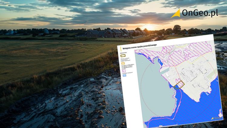 Wstępna ocena ryzyka powodziowego - jak czytać dane w Raporcie OnGeo?