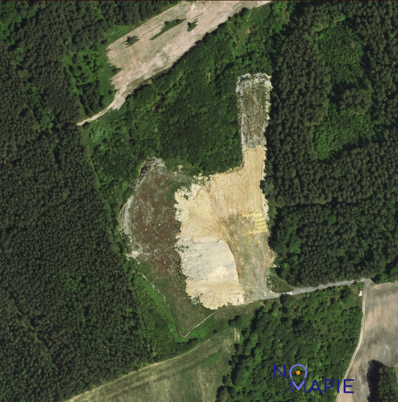 Raport archiwalnych zdjęć lotniczych, Geoportal Krajowy Na Mapie.